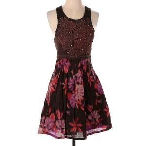 Free People Vintage Dreamy Floral Dress